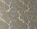Abstract Golden Tree Leaves Wallpaper Mural, Custom Sizes Available Wall Murals Maughon's Waterproof Canvas 