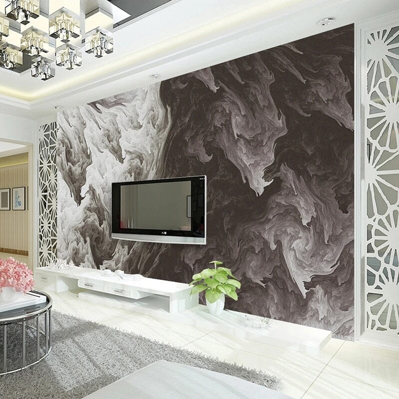 Stunning hallway wallpaper - TenStickers