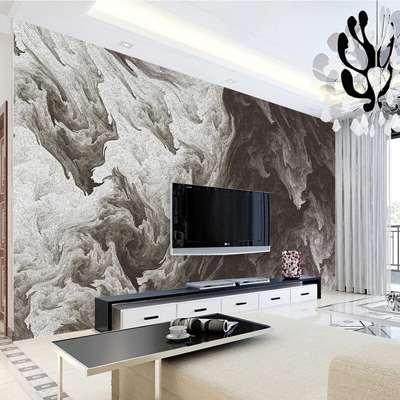 Abstract Gray Background Wallpaper Mural, Custom Sizes Available Wall Murals Maughon's 