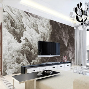 Abstract Gray Background Wallpaper Mural, Custom Sizes Available