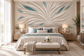 Abstract Petals Wallpaper Mural, Custom Sizes Available