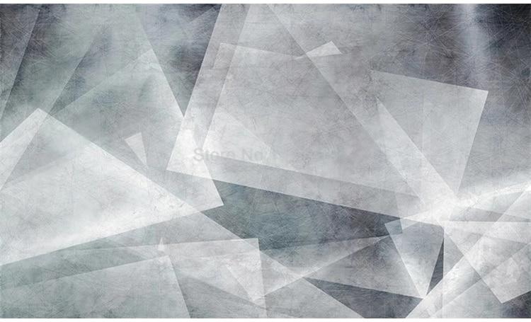 Abstract Triangle Geometric Lines Wallpaper Mural, Custom Sizes Available Maughon's 