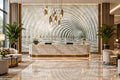 Abstract Tunnel Wallpaper Mural, Custom Sizes Available