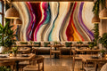 Abstract Vertical Lines Wallpaper Mural, Custom Sizes Available Wall Murals Maughon's 