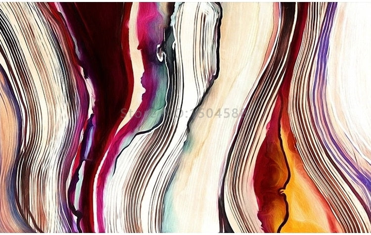 Abstract Vertical Lines Wallpaper Mural, Custom Sizes Available Wall Murals Maughon's 