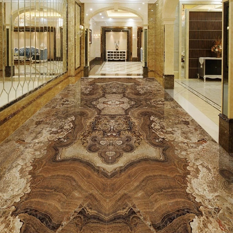 Amazing Burled Wood Floor Mural, Custom Sizes Available Floor Murals Maughon's 