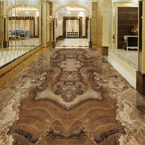 Image of Amazing Burled Wood Floor Mural, Custom Sizes Available Floor Murals Maughon's 