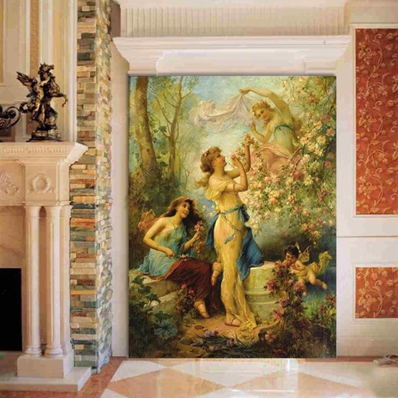 Angels Wallpaper Mural, Custom Sizes Available Maughon's 