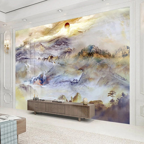 Image of Barren Landscape Wallpaper Mural, Custom Sizes Available Wall Murals Maughon's 