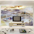 Barren Landscape Wallpaper Mural, Custom Sizes Available Wall Murals Maughon's Waterproof Canvas 