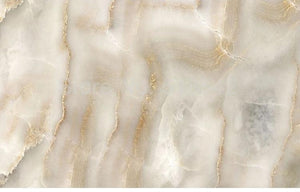 Hermoso mural de papel tapiz de piedra de mármol beige, tamaños personalizados disponibles