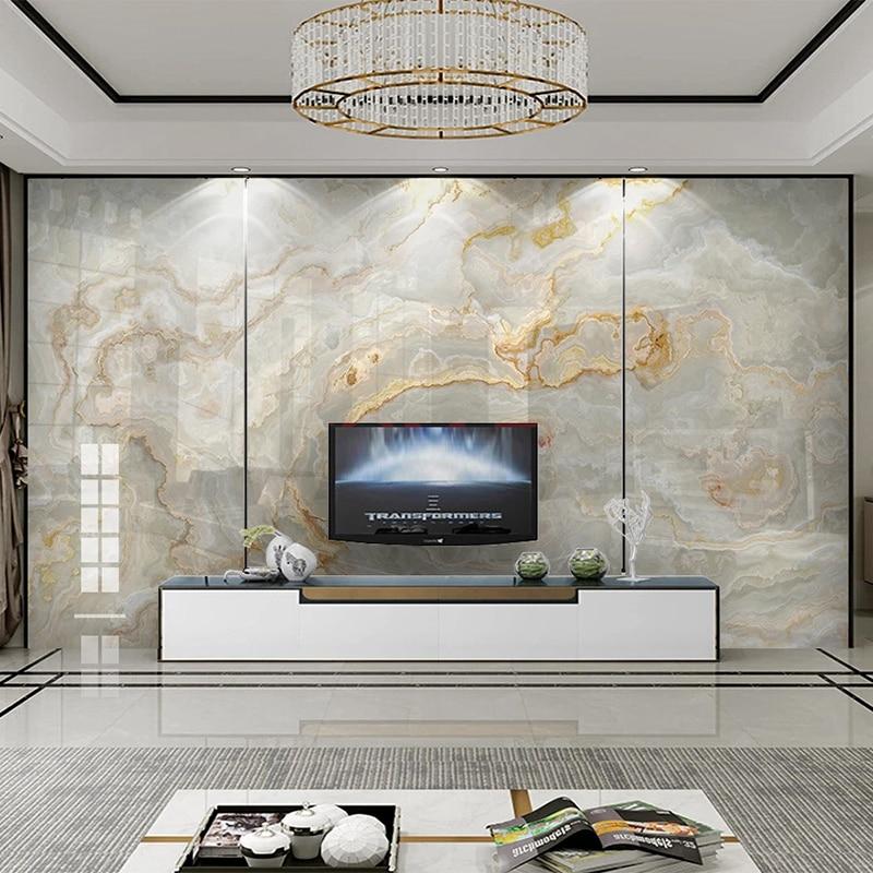 Beautiful Brown, Gray and Tan Marble Wallpaper Mural, Custom Sizes Available Household-Wallpaper Maughon's 