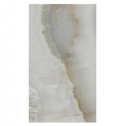 Image of Beautiful White Marble With Gold Vein Vertical Wallpaper Mural Wall Murals Maughon's 