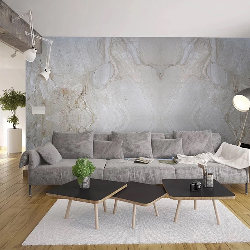 Beige and Tan Marble Wallpaper Mural, Custom Sizes Available Wall Murals Maughon's 