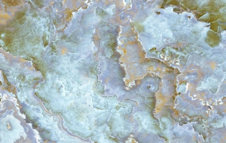 Blue and Tan Marble Wallpaper Mural, Custom Sizes Available Wall Murals Maughon's 