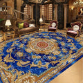 Blue Rug-Look Self Adhesive Floor Mural, Custom Sizes Available Floor Murals Maughon's 