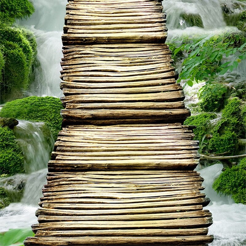 Boardwalk Over Water Floor Mural, Custom Sizes Available Floor Murals Maughon's 