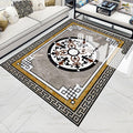 Brown and Tan Rug Self Adhesive Floor Mural, Custom Sizes Available Maughon's 