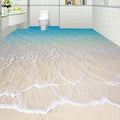 Calm Surf and Blue Water Self Adhesive Wall Mural, Custom Sizes Available Maughon's 