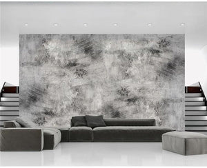 Textured Concrete Wall Wallpaper Mural, Custom Sizes Available