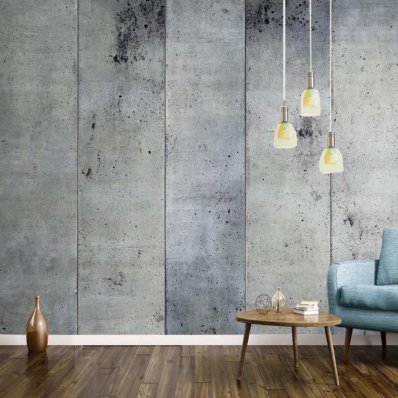 Cement Wall Wallpaper Mural, Custom Sizes Available Household-Wallpaper Maughon's 