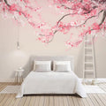 Cherry Blossom Tree Wallpaper Mural, Custom Sizes Available Household-Wallpaper Maughon's 