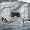 Dark Gray Marble Wallpaper Mural, Custom Sizes Available Household-Wallpaper Maughon's 