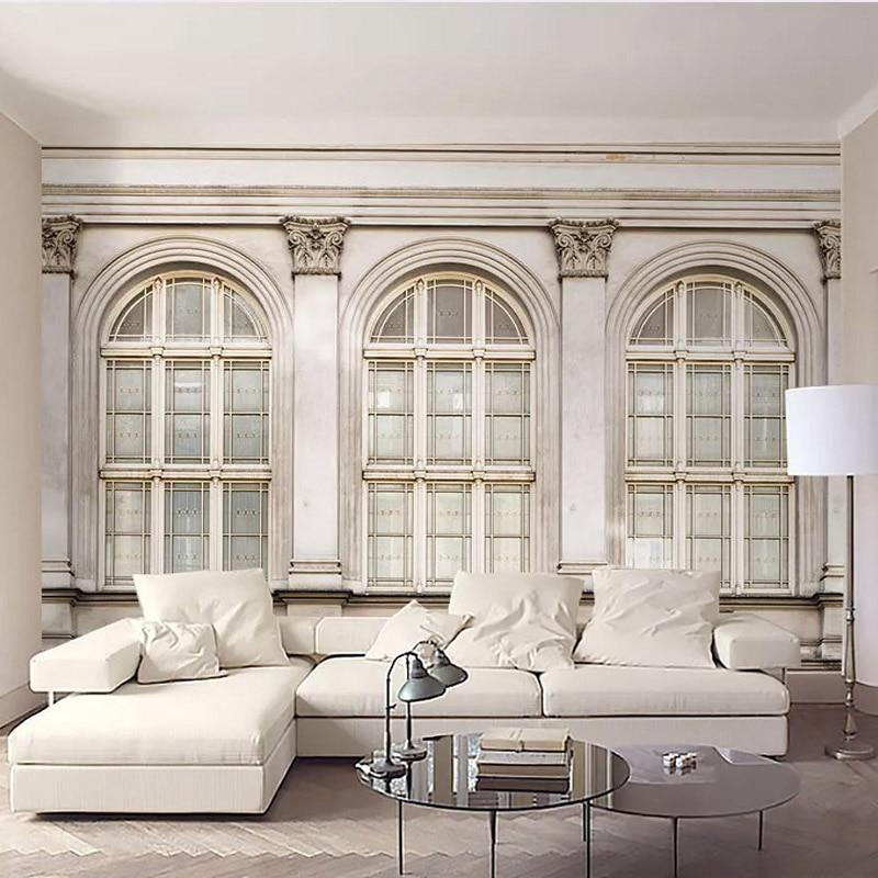 Decorative Window Wallpaper Mural, Custom Sizes Available Household-Wallpaper Maughon's 