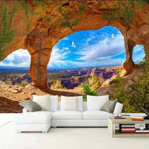 Desert Erosion Land Bridges Wallpaper Mural, Custom Sizes Available Wall Murals Maughon's 