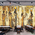 Egyptian Queen Hieroglyphs Wallpaper Mural, Custom Sizes Available Wall Murals Maughon's 