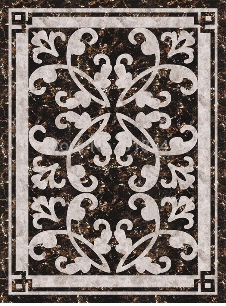 Elegant Marble Rug Self Adhesive Floor Mural, Custom Sizes Available Household-Wallpaper-Floor Maughon's 