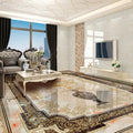 European Style Marble-look Floor and Vase Vinyl PVC Floor Mural, Self Adhesive,Custom Sizes Available Household-Wallpaper-Floor Maughon's 