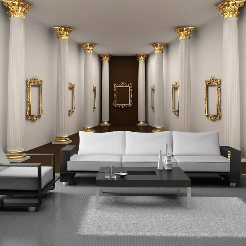 European Style Rome Column Wallpaper Mural, Custom Sizes Available Household-Wallpaper Maughon's 