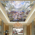 European Zenith Classical Ceiling Mural, Custom Sizes Available Ceiling Murals Maughon's 