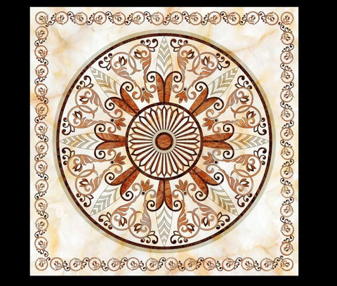 Image of Exquisite Design Marble Like PVC Vinyl Floor Mural, Self-Adhesive, Custom Sizes Available Household-Wallpaper-Floor Maughon's 