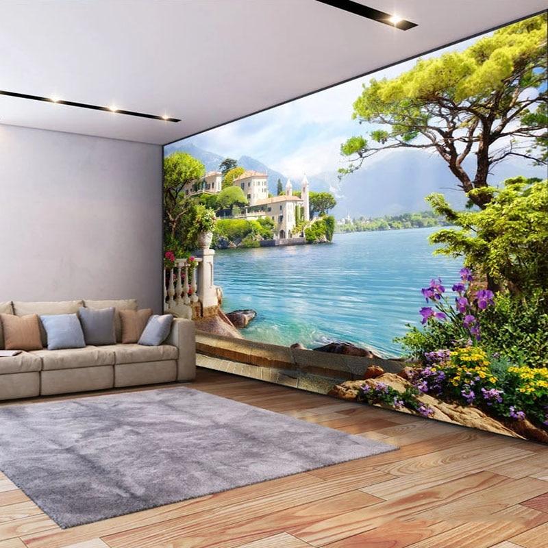Exquisite Mediterranean Wallpaper Mural, Custom Sizes Available Maughon's 