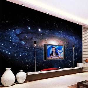 Mural de papel pintado Galaxia de fantasía, tamaños personalizados disponibles