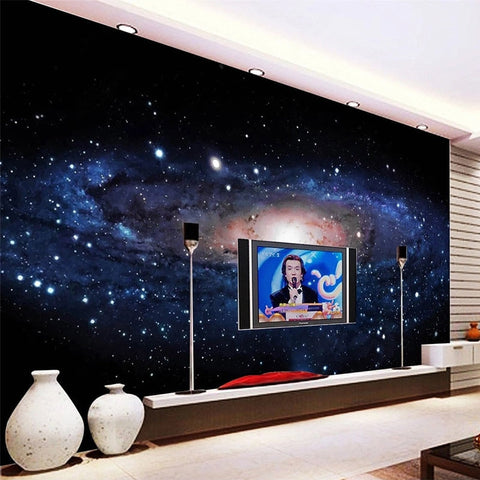 Image of Fantasy Galaxy Wallpaper Mural, Custom Sizes Available Wall Murals Maughon's 