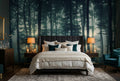 Foggy Forest Wallpaper Mural, Custom Sizes Available Maughon's 