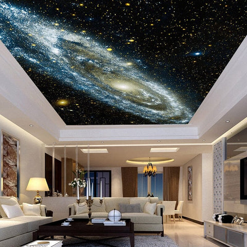 Image of Galaxy Starry Nebula Wallpaper Mural, Custom Sizes Available Wall Murals Maughon's 