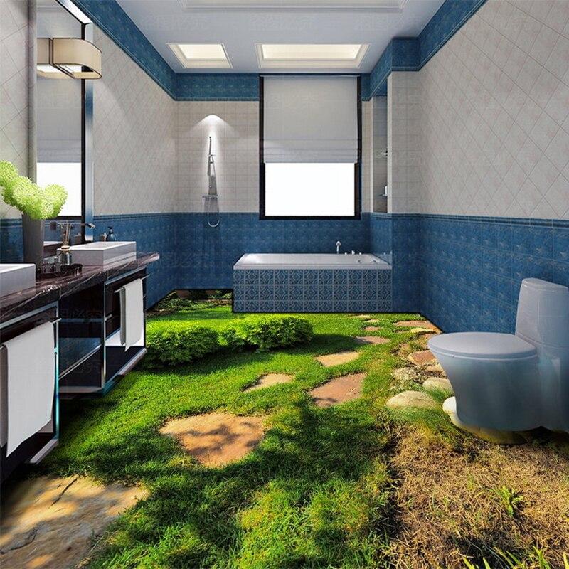 Garden With Stepping Stones Wallpaper Mural, Custom Sizes Available Maughon's 