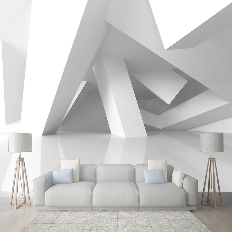 Geometric Space Wallpaper Mural, Custom Sizes Available Household-Wallpaper Maughon's 