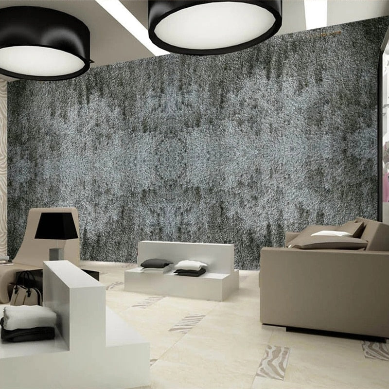 Gray Distressed Concrete Wallpaper Mural, Custom Sizes Available Wall Murals Maughon's 