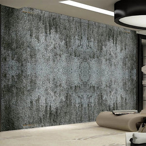 Gray Distressed Concrete Wallpaper Mural, Custom Sizes Available Wall Murals Maughon's Waterproof Canvas 