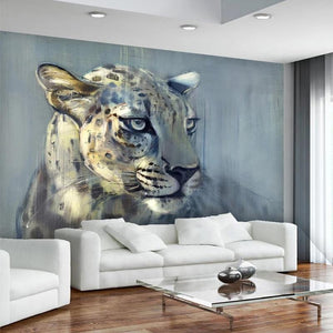 Leopard Wallpaper Mural, Custom Sizes Available Maughon's 