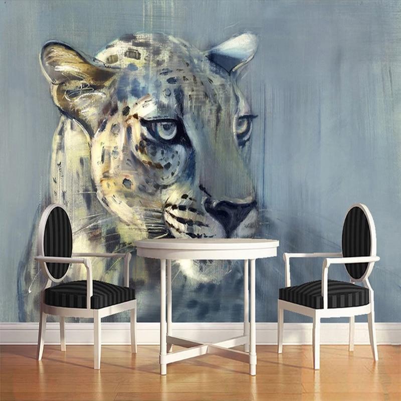 Leopard Wallpaper Mural, Custom Sizes Available Maughon's 