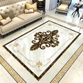 Marble With Emblem Floor Mural, Custom Sizes Available Maughon's 
