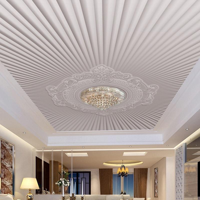 Medallion and Gathered Fabric Ceiling Mural, Custom Sizes Available Maughon's 