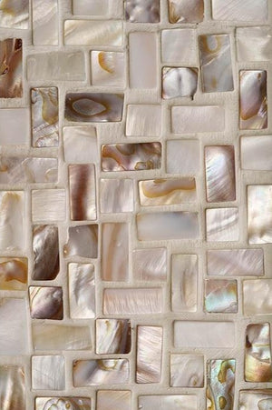 Mosaic Tile Self Adhesive Floor Mural, Custom Sizes Available