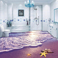 Ocean at Dusk Self Adhesive Floor Mural, Custom Sizes Available Maughon's 